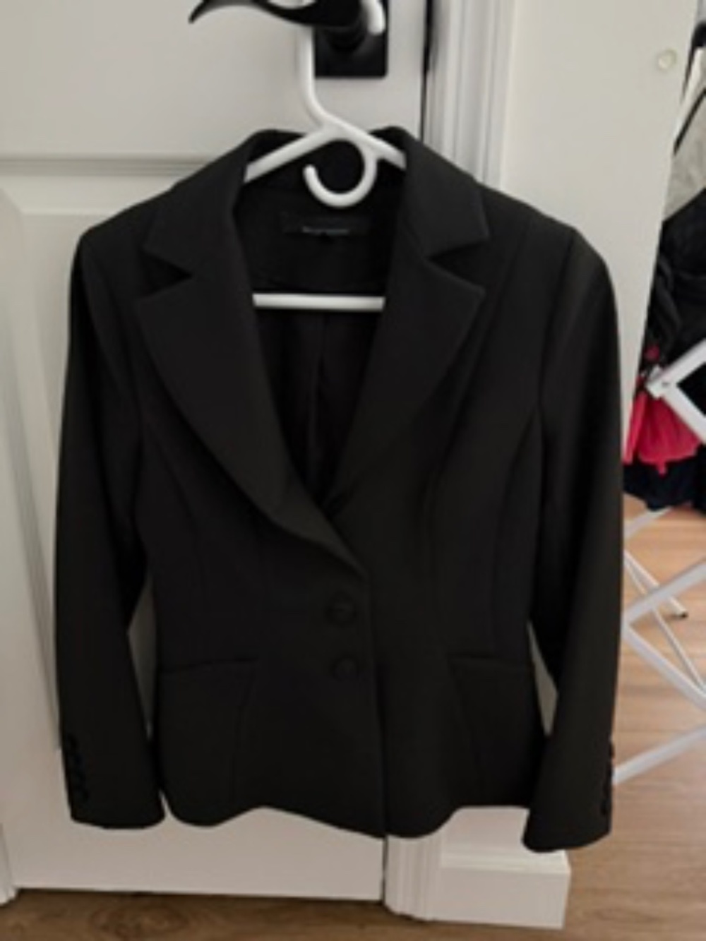 WHBM - Blazer (3) Button - Black Size 2